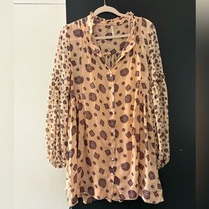 Free People Boho Dress/Top